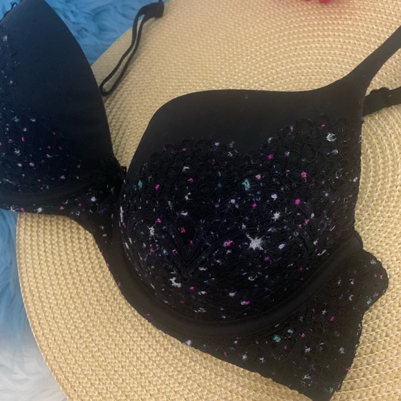 Victoria Secret Body By Victoria Cosmic Lined Demi Cup Bra 34C - Picture 2 of 6